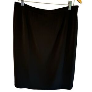 Worthington Black Pencil Skirt | Classic Office Wear | Women’s Size 14